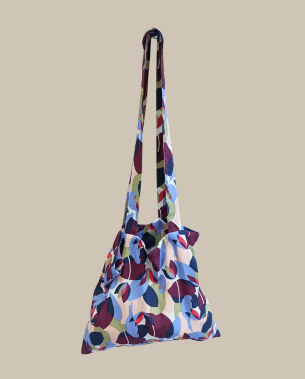 Shopping bag in tessuto senza fodera interna