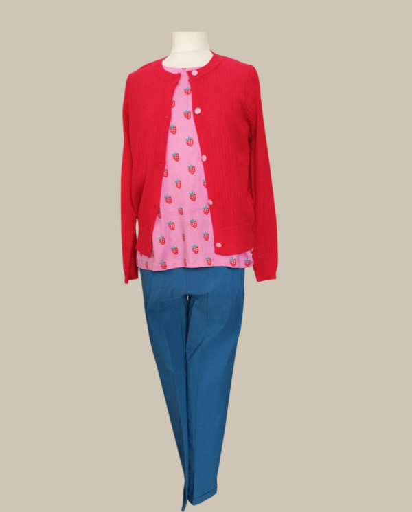 Pantalone stretto bluettes son elastico in vita, comodissimo - immagine 2