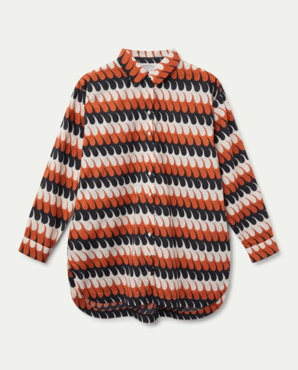 Camicia manicalunga in cotone light over size