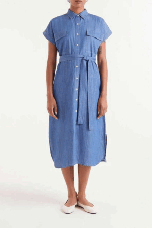 Abito in jeans super leggero, con manica