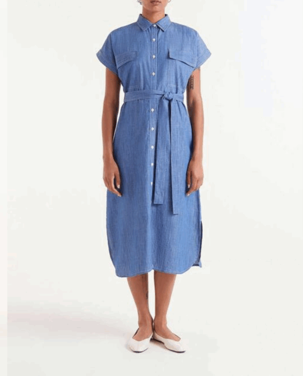 Abito in jeans super leggero, con manica